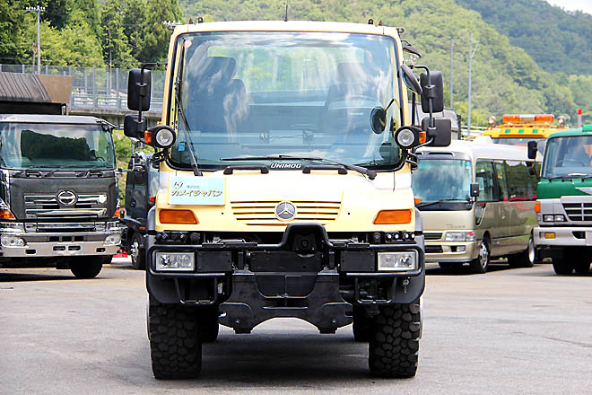 H13年式 ウニモグ U400 中古 大型ダンプ トラック 販売 株式会社カメイジャパン