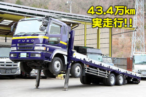 中古セルフローダー 重機運搬車 スライドセルフ 中古 大型ダンプ トラック 販売 株式会社カメイジャパン